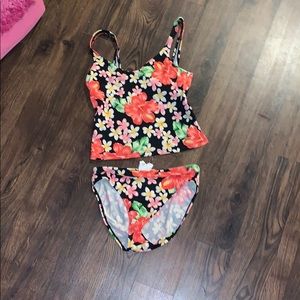 Brand New floral bathing suit